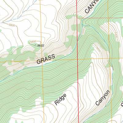 Willow Creek Dam SW, MT - WY FSTopo Legacy Preview 3