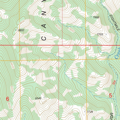 Williams Peak, UT FSTopo Legacy Preview 3
