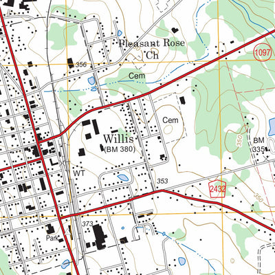 Willis, TX FSTopo Legacy Preview 3