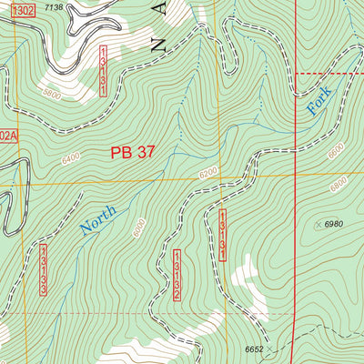 Willow Mountain, MT FSTopo Legacy Preview 3