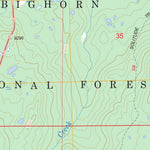 Willow Park Reservoir, WY FSTopo Legacy Preview 2