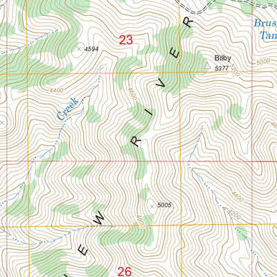 Willow Spring Canyon, AZ FSTopo Legacy Preview 3