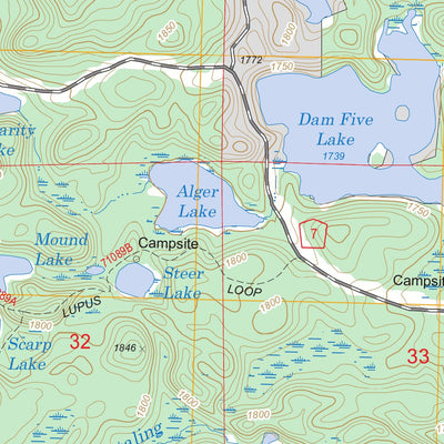 Wilson Lake, MN FSTopo Legacy Preview 3