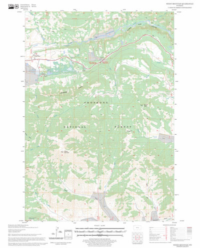 Windy Mountain, WY FSTopo Legacy Preview 1