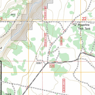 Winona, AZ FSTopo Legacy Preview 2