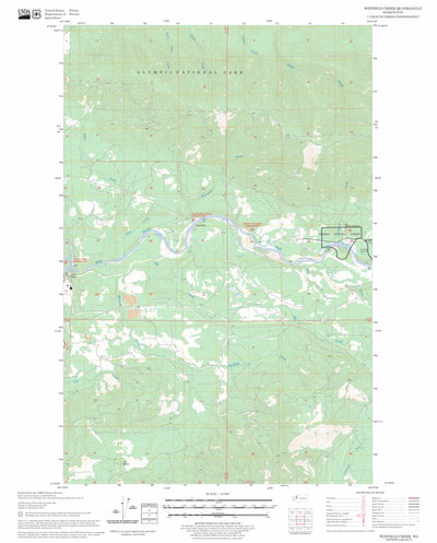 Winfield Creek, WA FSTopo Legacy Preview 1