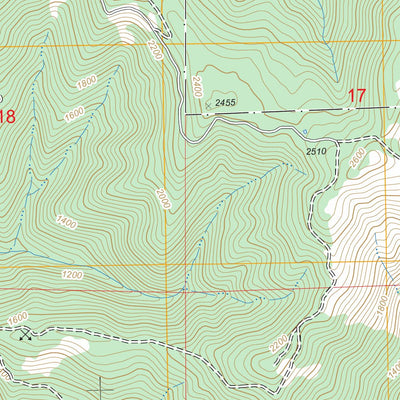 Winfield Creek, WA FSTopo Legacy Preview 3