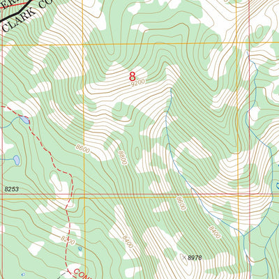 Winslow Creek, ID - MT FSTopo Legacy Preview 3