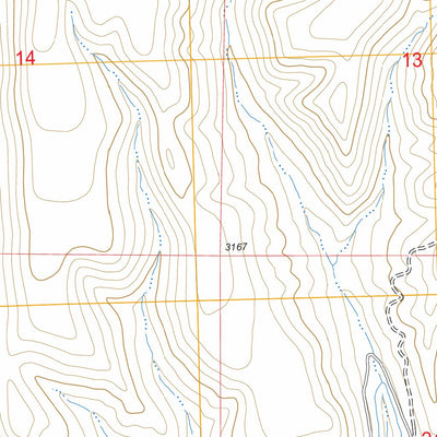 Wolfinger Butte, OR FSTopo Legacy Preview 2