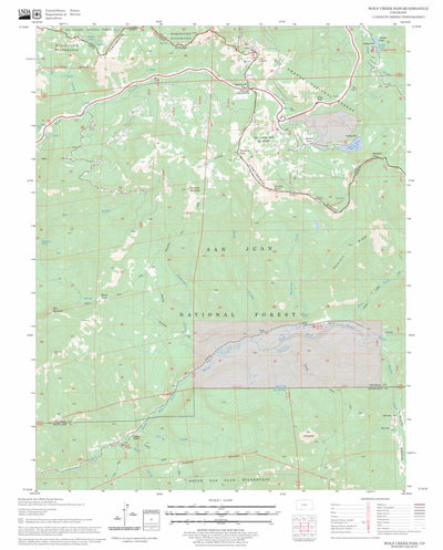 Wolf Creek Pass, CO FSTopo Legacy Preview 1