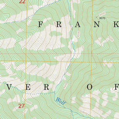 Wolf Fang Peak, ID FSTopo Legacy Preview 3