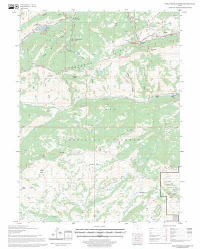 Wolf Creek Summit, UT FSTopo Legacy Preview 1