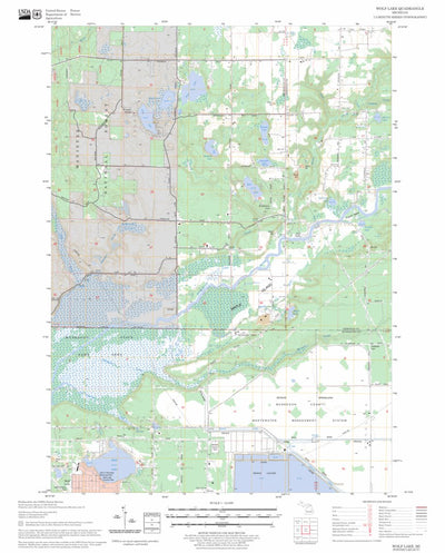 Wolf Lake, MI FSTopo Legacy Preview 1