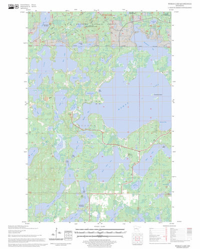 Woman Lake, MN FSTopo Legacy Preview 1