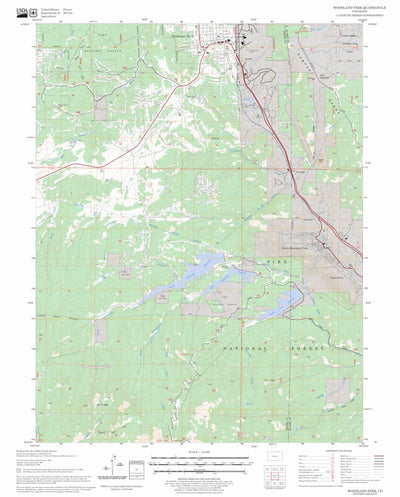 Woodland Park, CO FSTopo Legacy Preview 1