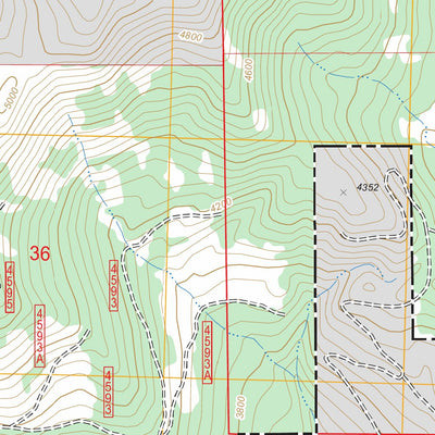 Wolf Prairie, MT FSTopo Legacy Preview 3