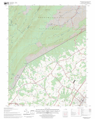 Woodstock, VA - WV FSTopo Legacy Preview 1