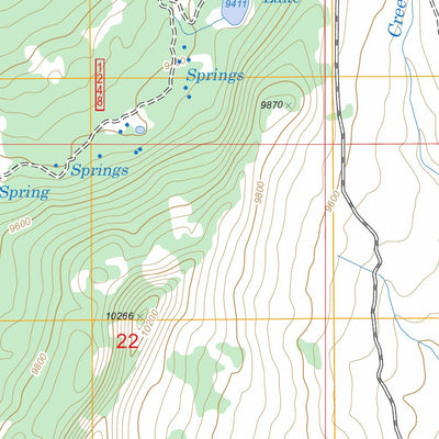 Woods Lake, UT FSTopo Legacy Preview 2