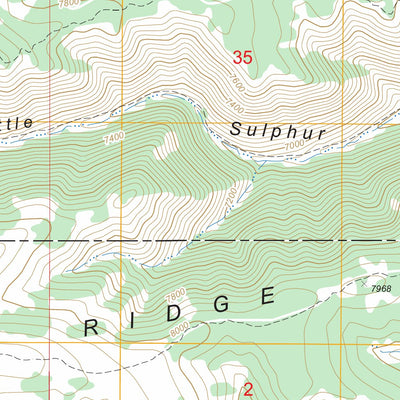 Wood Canyon, UT FSTopo Legacy Preview 2