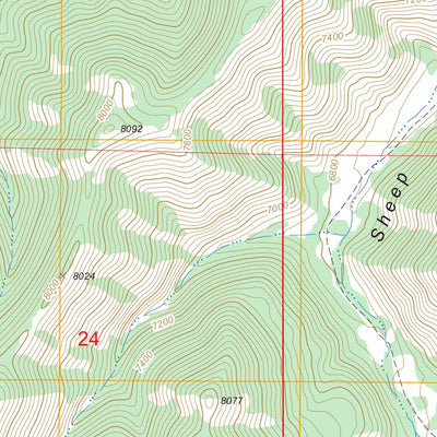 Wood Canyon, UT FSTopo Legacy Preview 3