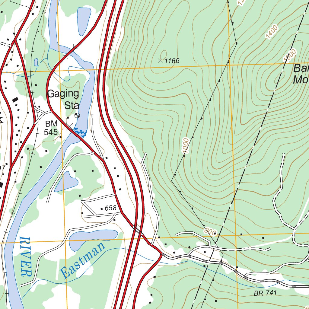 Woodstock, NH FSTopo Legacy Map by US Forest Service - Topo