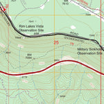 Woods Canyon, AZ FSTopo Legacy Preview 2