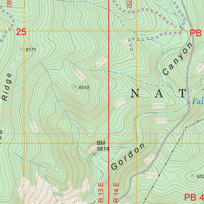 Woods Canyon, AZ FSTopo Legacy Preview 3