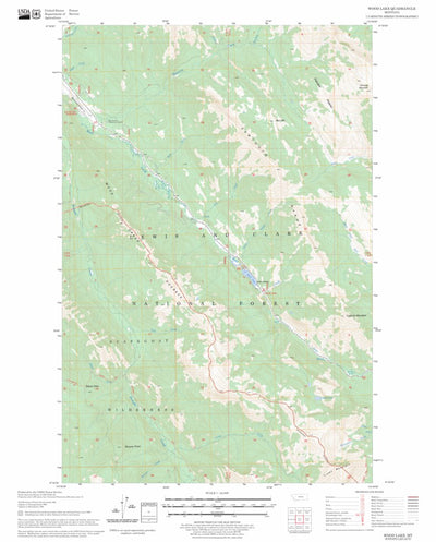 Wood Lake, MT FSTopo Legacy Preview 1