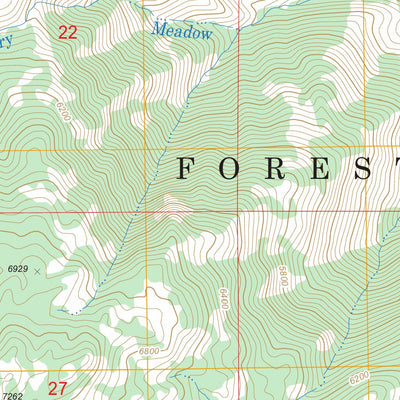 Woolstalf Creek, CA FSTopo Legacy Preview 2