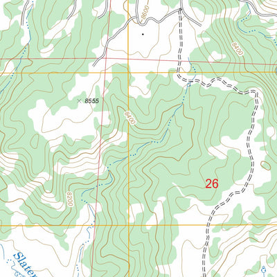 Wrights Reservoir, CO FSTopo Legacy Preview 2