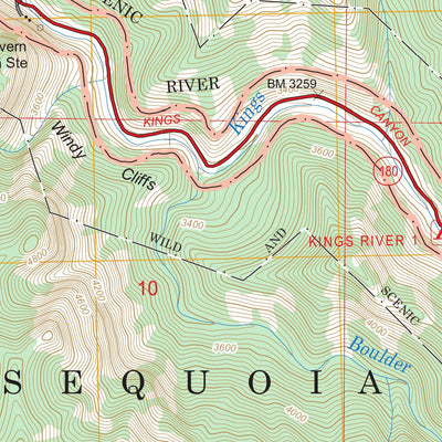 Wren Peak, CA FSTopo Legacy Preview 2