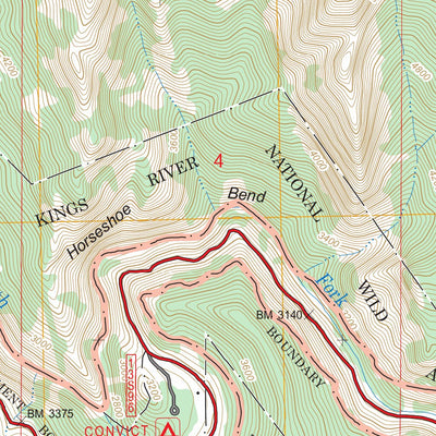 Wren Peak, CA FSTopo Legacy Preview 3