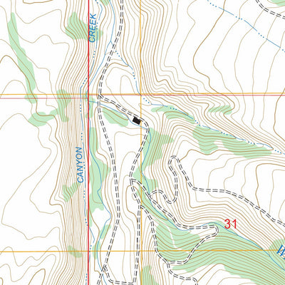 Wright Creek, ID FSTopo Legacy Preview 2