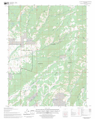 X Lazy F Ranch, CO FSTopo Legacy Preview 1