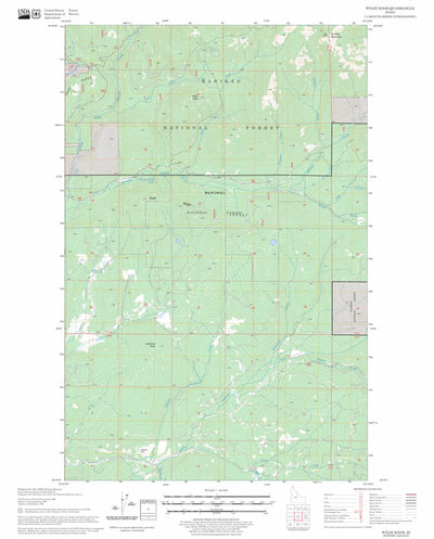 Wylie Knob, ID FSTopo Legacy Preview 1