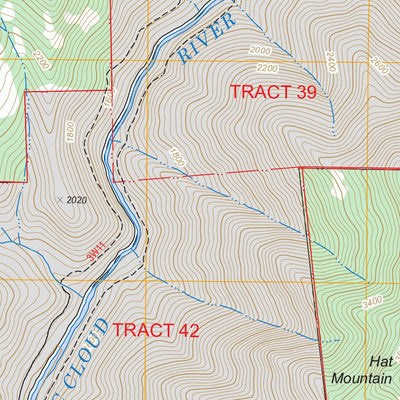 Yellowjacket Mountain, CA FSTopo Legacy Preview 3