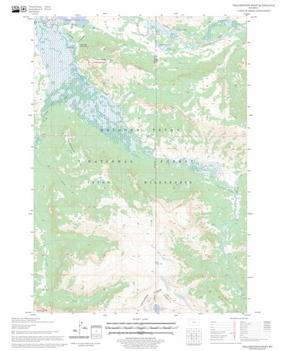 Yellowstone Point, WY FSTopo Legacy Preview 1