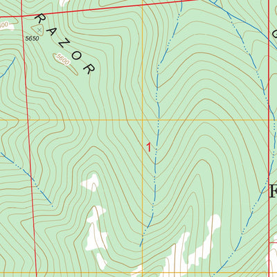 Yellow Dog Peak, CA FSTopo Legacy Preview 2