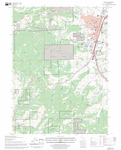 Yreka, CA FSTopo Legacy Preview 1