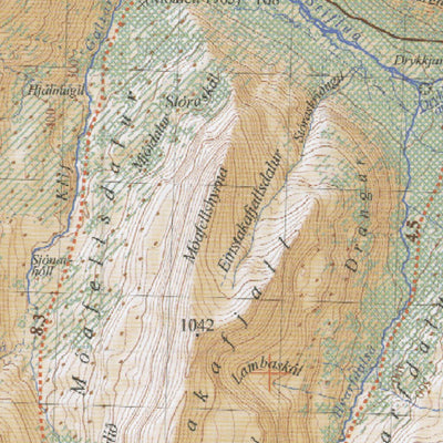 Hiking trails in Tröllaskagi peninsula, Northern Iceland, Map 2 Preview 3