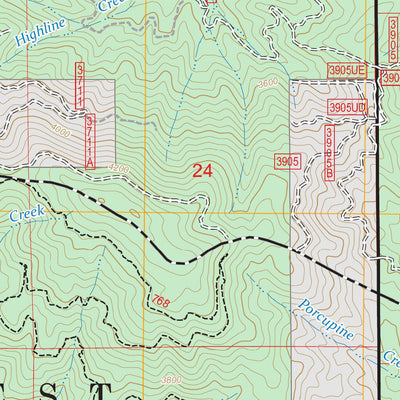 Abes Knob, ID FSTopo Preview 3
