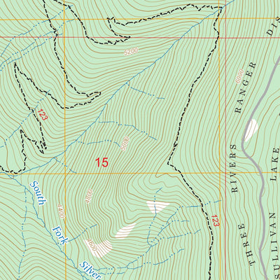 Abercrombie Mountain, WA FSTopo Preview 3