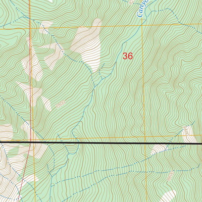 Adams Lake, CO FSTopo Preview 3