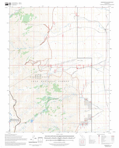 Aberdeen, CA FSTopo Preview 1