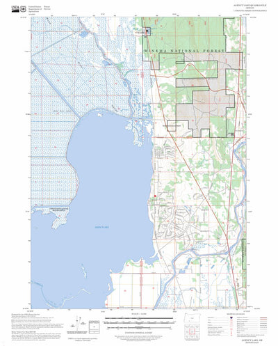 Agency Lake, OR FSTopo Preview 1