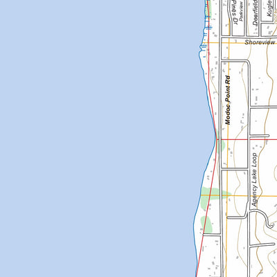 Agency Lake, OR FSTopo Preview 2