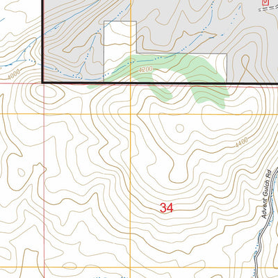 Advent Gulch, ID FSTopo Preview 2