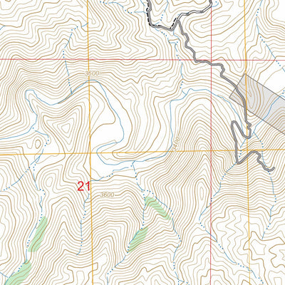 Alamo Mountain, CA FSTopo Preview 3