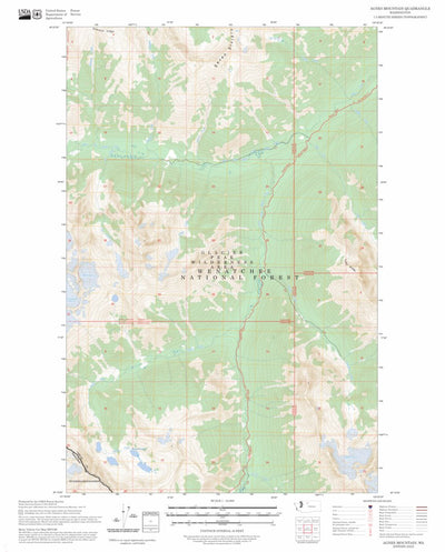 Agnes Mountain, WA FSTopo Preview 1