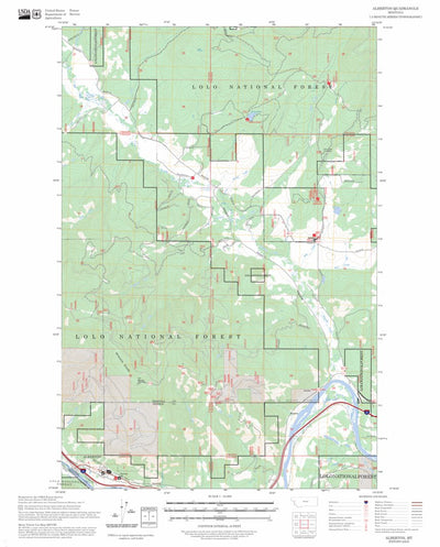 Alberton, MT FSTopo Preview 1